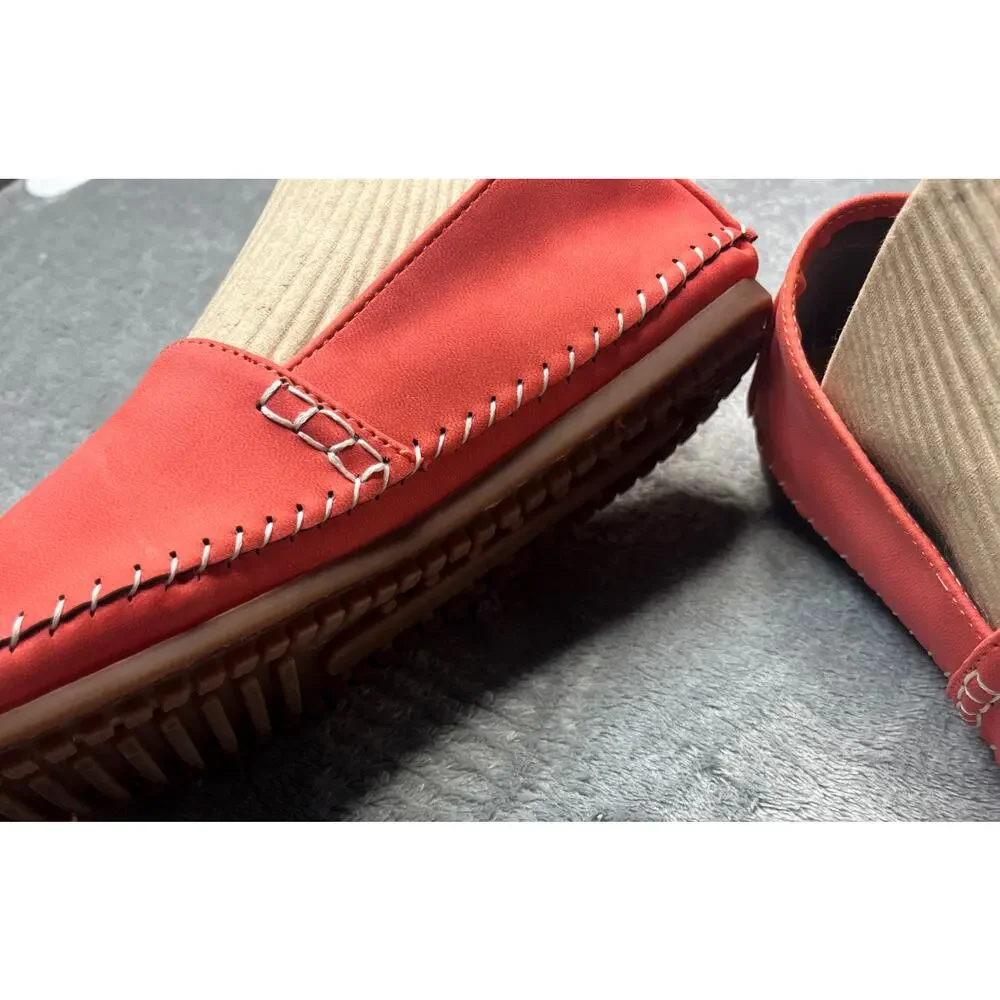 Comfort‎ by Alex Bendel Women’s Size 7 Jolie Cushioned peach Slip On Casual